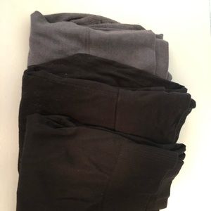 3 pairs of leggings